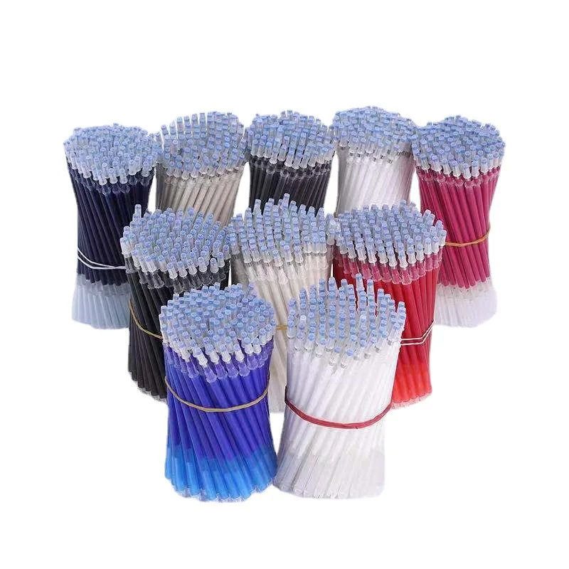Good Quality Classic 6 Colors  Plastic High Temperature Disappearing Erasable Gel Pen Heat Sensitive Ink Refill