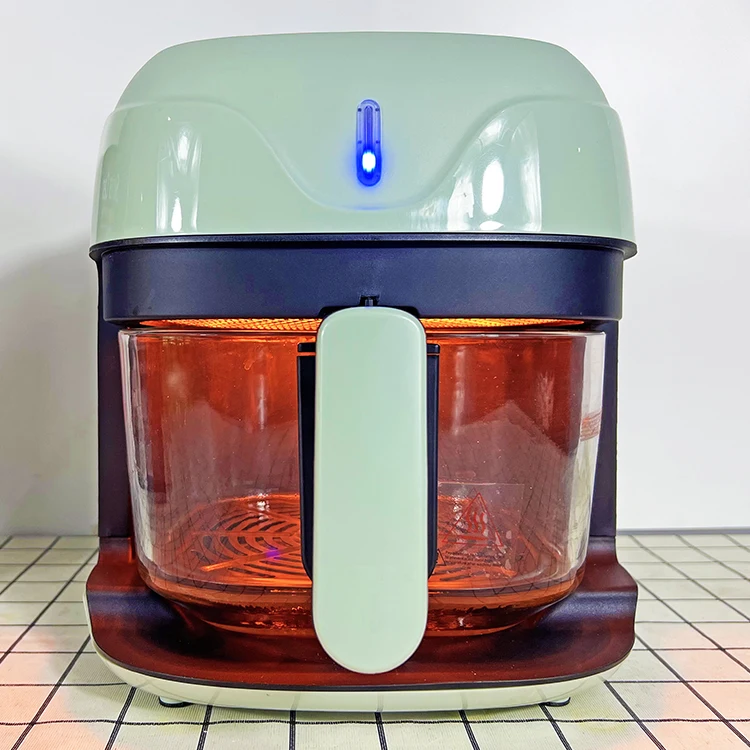 2022 new air fryer silver crest 8L 3800W, the best-selling, many families like it, multi-color optional