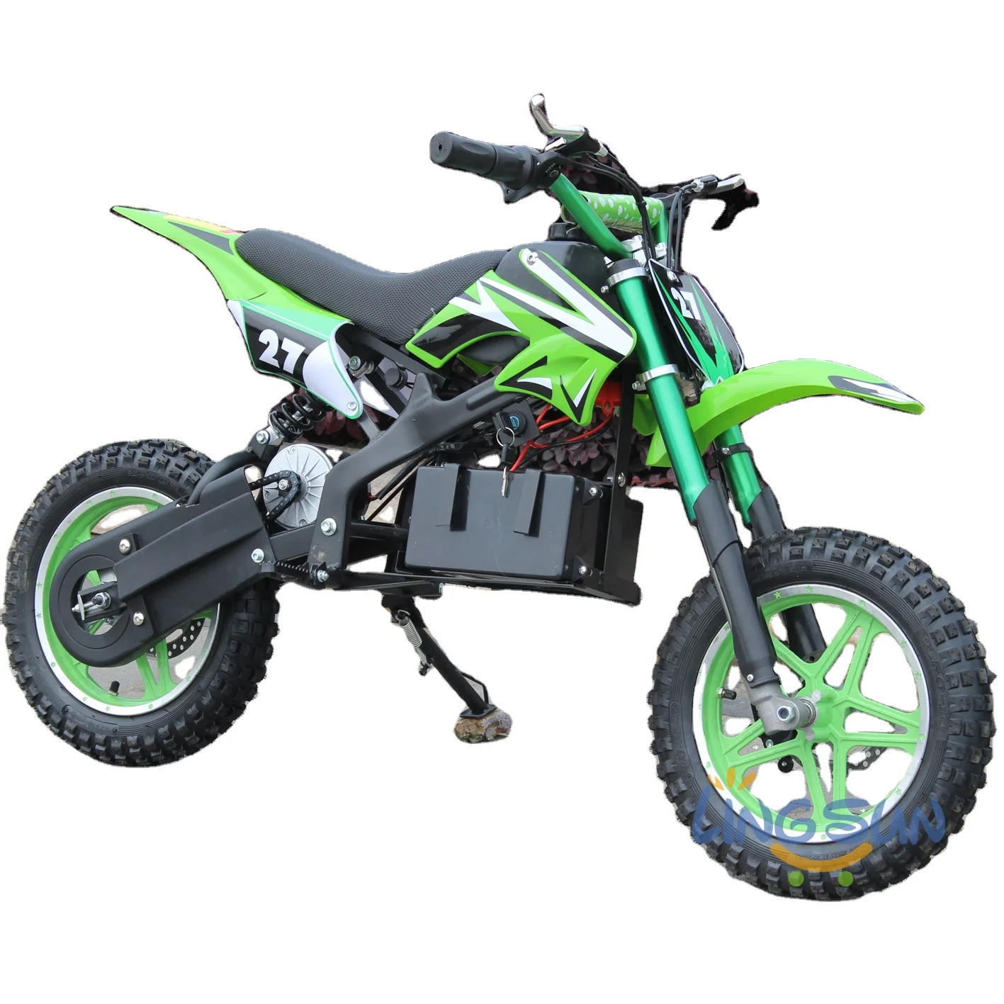 Верескового цвета солнце 49cc 2 тактный Электрический старт мини кросс-байк