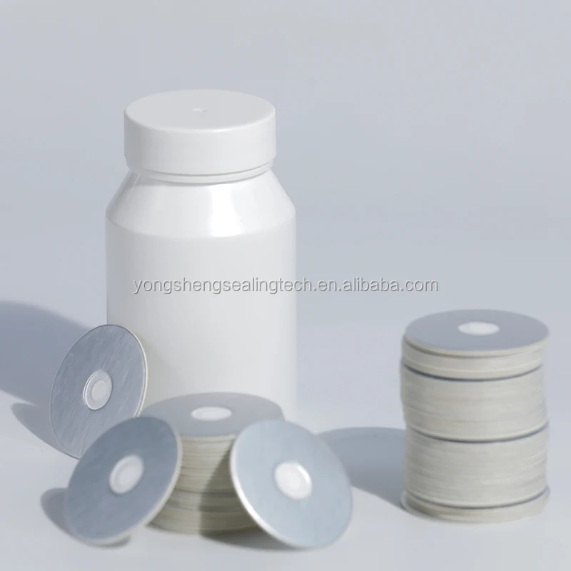 Hot sale aluminum foil Vented induction cap seal liner for agrochemical bottle