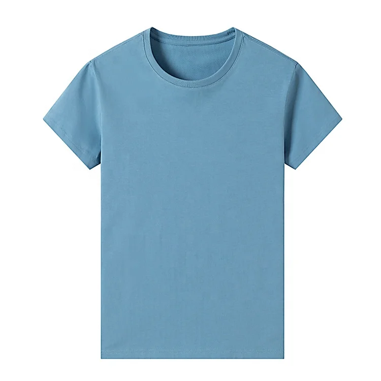 100% Cotton OEM Manufacturer Printing Design T Shirts In Bulk Custom Round Neck Unisex Short Sleeves Plain T Shirt