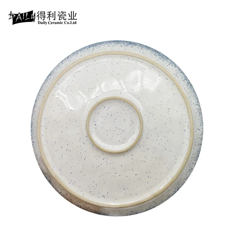 Egrand Eco-friendly Products America Style Restaurant Dinnerware  Shallow Plate for Hotel Restaurant Dessert Salad Display Plate