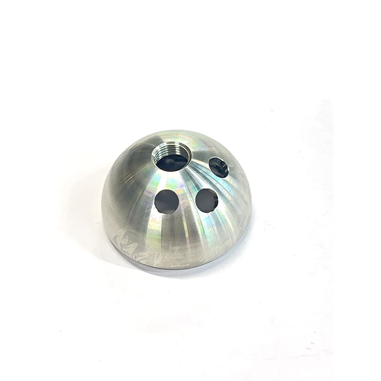Custom Cnc Machining Milling Aluminum Cnc Parts Turning Cnc Machining Four Hole Cover