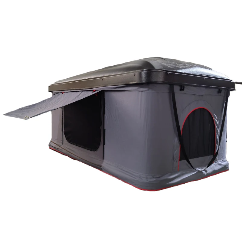 Camping Roof Top Outdoor Hard Shell Automatic Aluminum Waterproof Suv Rear Instant Box Foldable Travel Truck Car Rooftop Tent