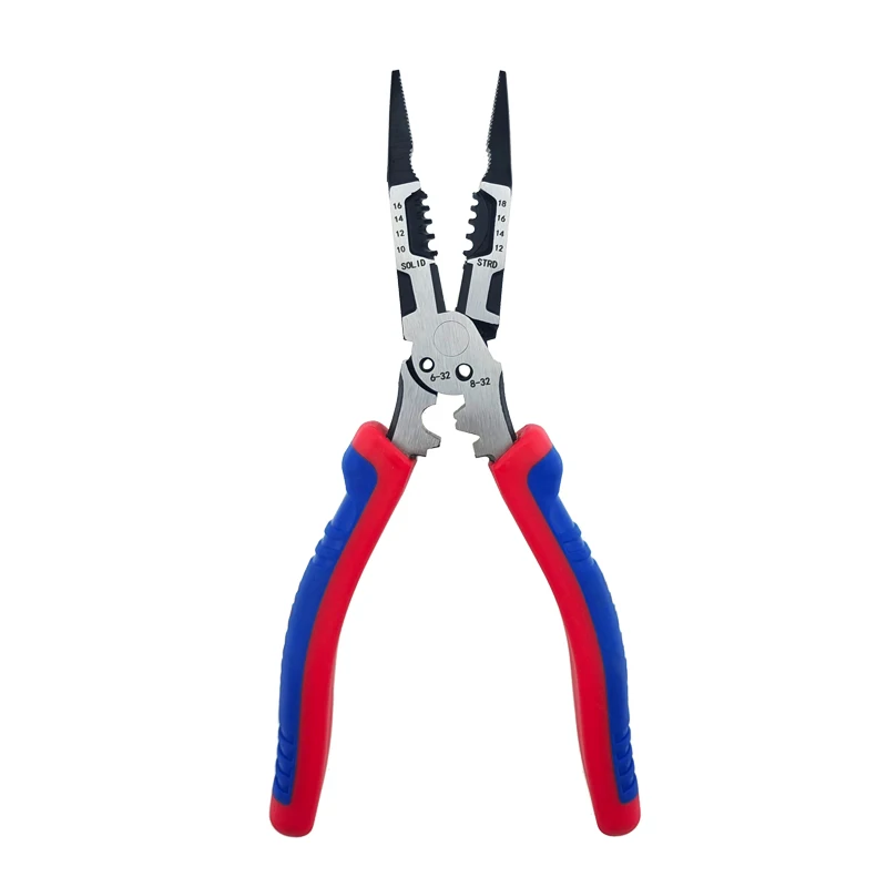 New Type Manufacturer Hand Tool Long Nose Pliers Wire Stripper Multitool Crimping Pliers Tools