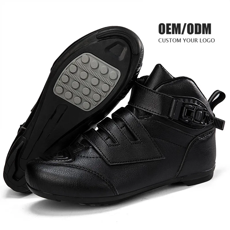 Oem Odm Boots Outdoor Road Racing Motorcycle Youth Boots Protective Dirt Bike Riding Shoe