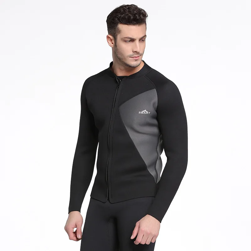 
3MM thick warm winter swimming snorkeling long sleeve split surfing suit camouflaged wetsuits 