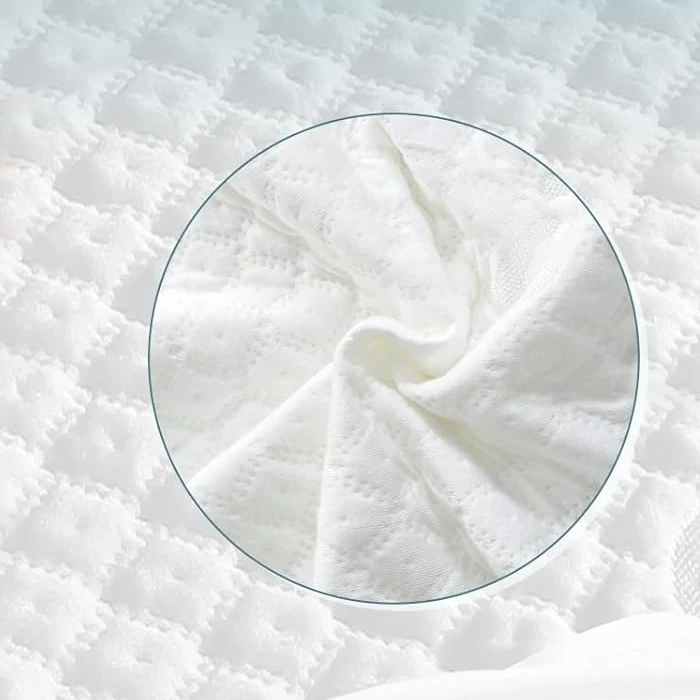 skin-friendly bamboo 3D air layer zippered fitted sheet 100% waterproof mattress protector