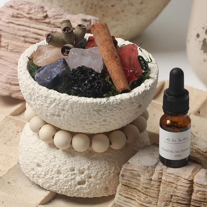 Бетонный подсвечник оптовая продажа индивидуальный ароматизатор ароматерапия роскошь для украшения дома