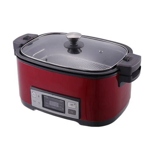 6.0 Quart Programmable Slow Cooker Big Capacity Digital Electir Cooker