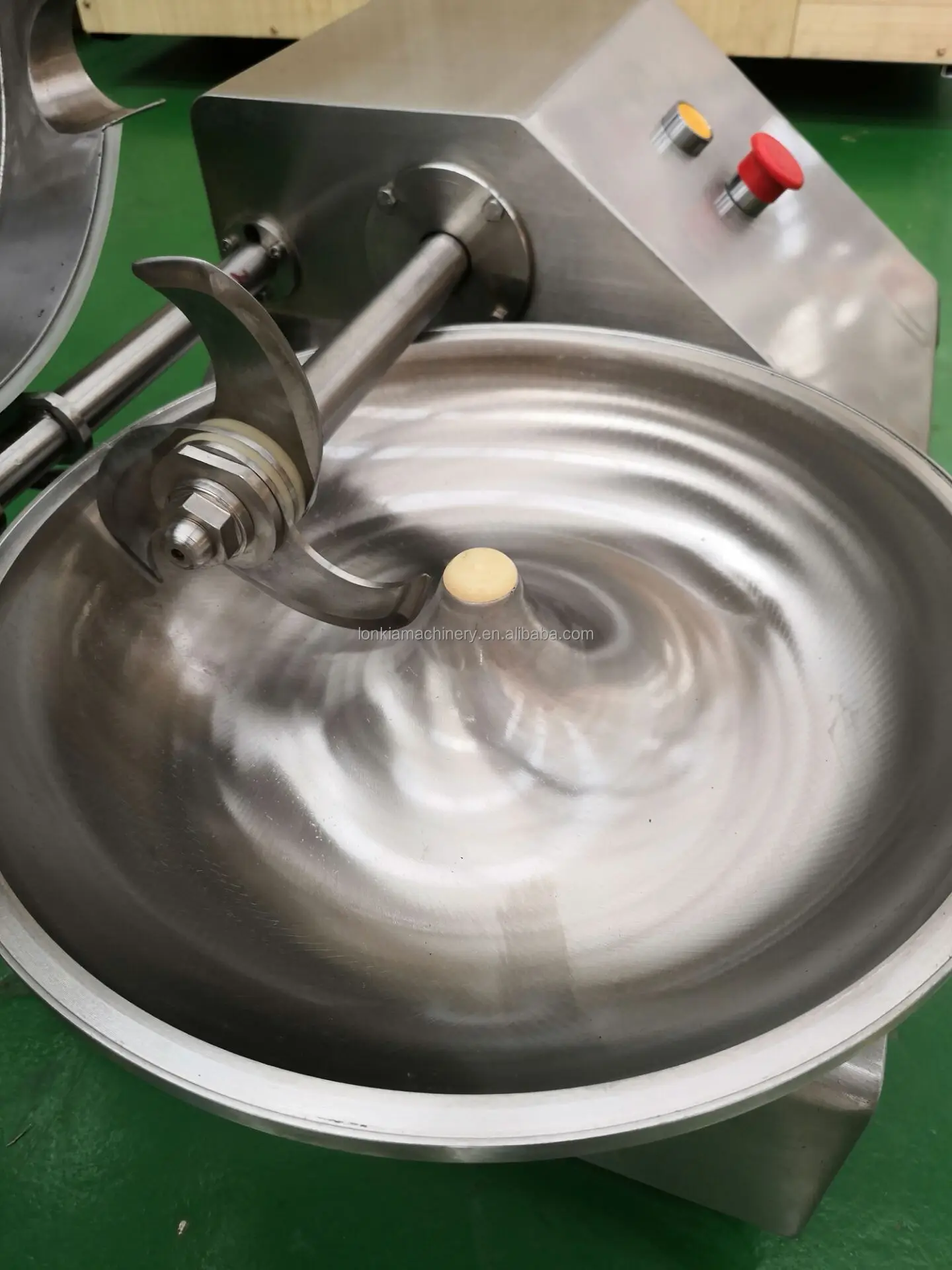 CE Meat Bowl Chopper Sausage Making Machine Chopper  Hamburger Meat Bowl Cutter