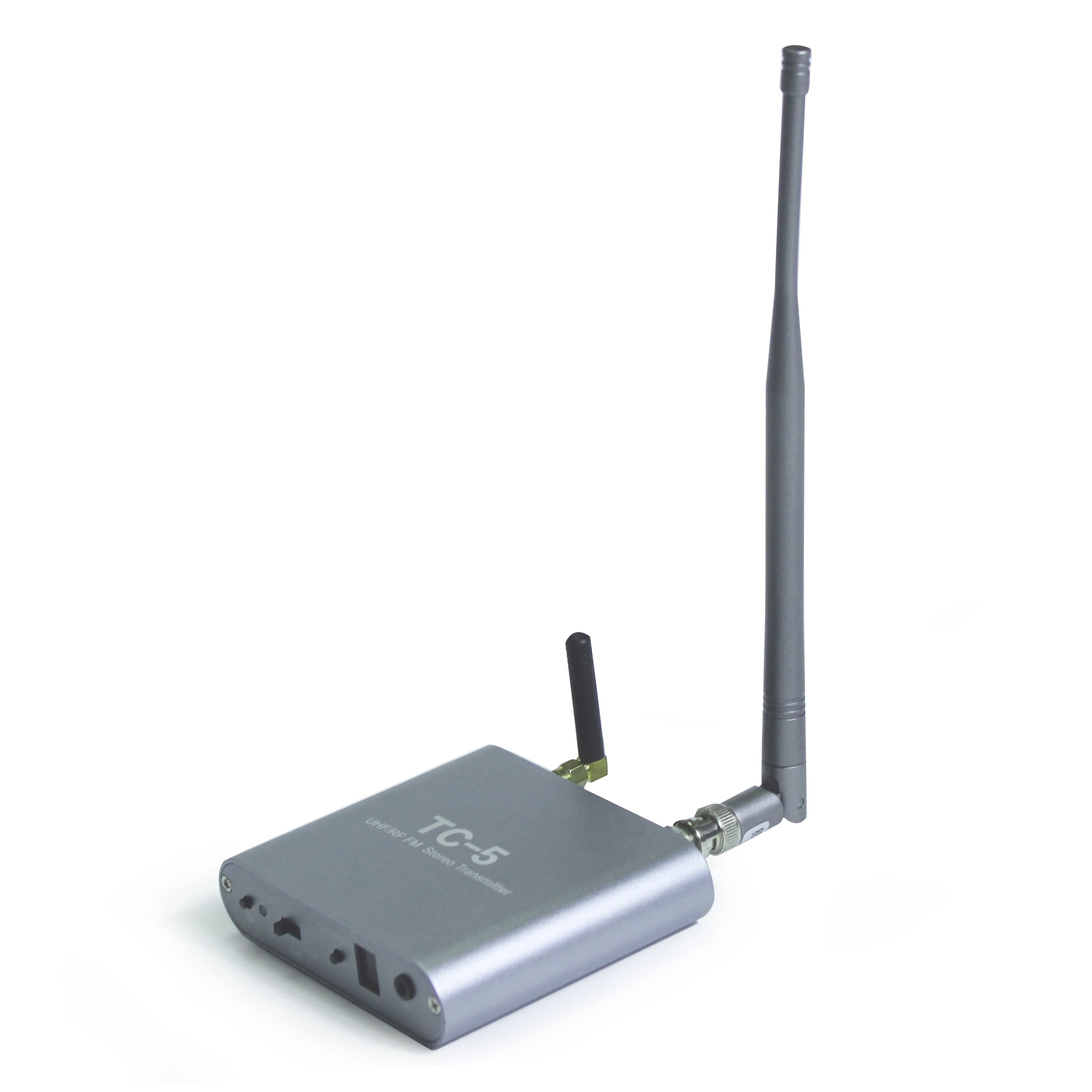 Silent disco transmitter  and headphone wireless audio transmitter Tc-5 pro with microphone functions for silent party