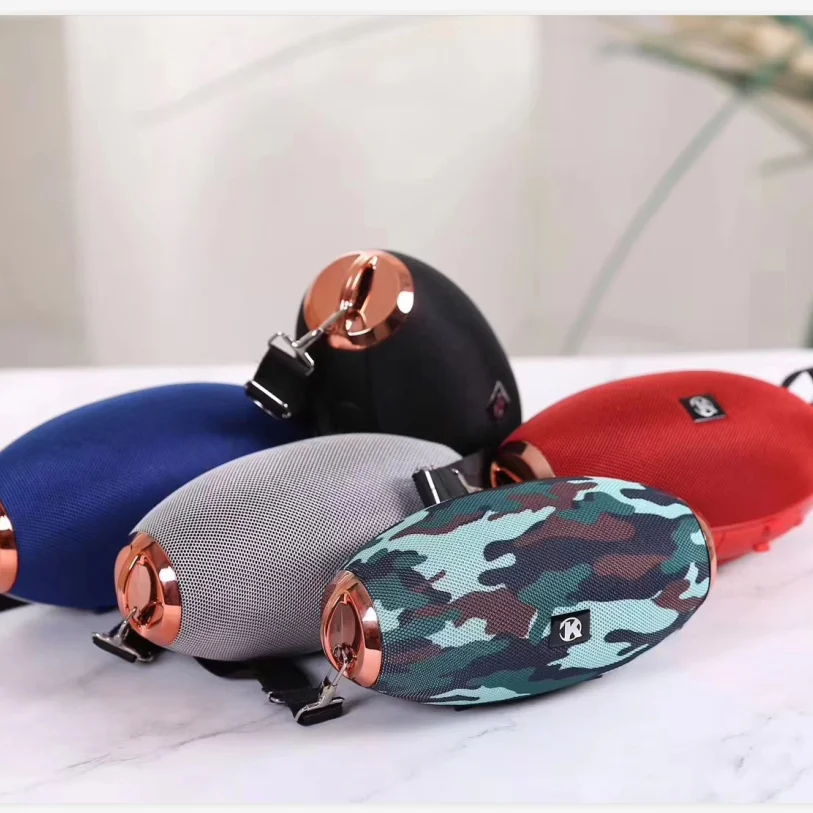 Wholesale Rugby/Football MP3 music player Voice prompts portable speaker   OEM custom K28  wireless speaker