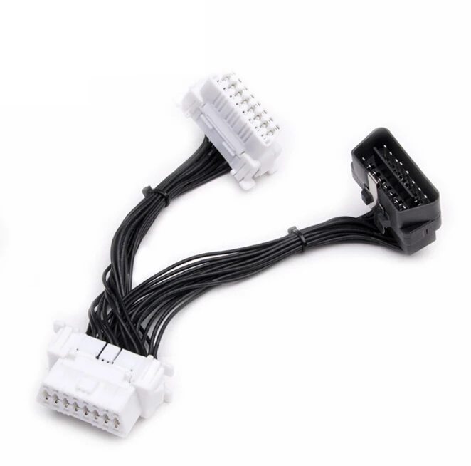 По индивидуальному заказу общий OBD 16 контактный разъем жгута проводов для мужчин и