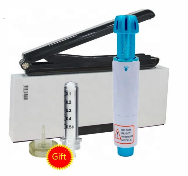 High Pressure Hyaluronic Acid Lip Pen Injector Free Needle Injection Pen For Face Dermal Filler