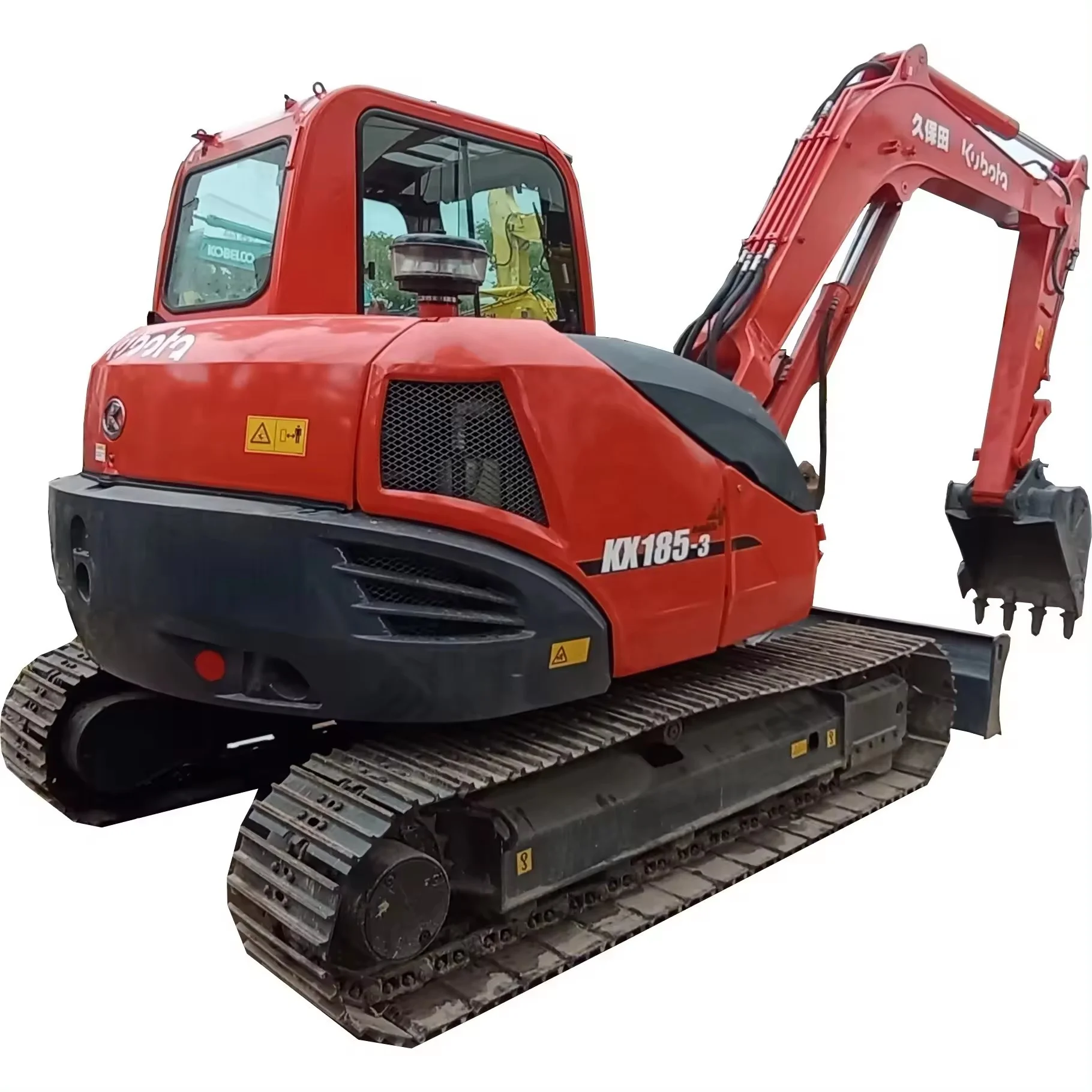 Экскаватор для строительной техники, б/у, экскаватор KX185, 8 тонн, экскаватор KX185, KX185-3