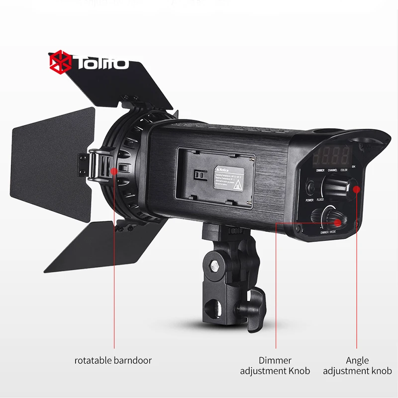 LED Photography 5600K COB LED Mono light Ultra Bright But Soft Studio for Live Shooting