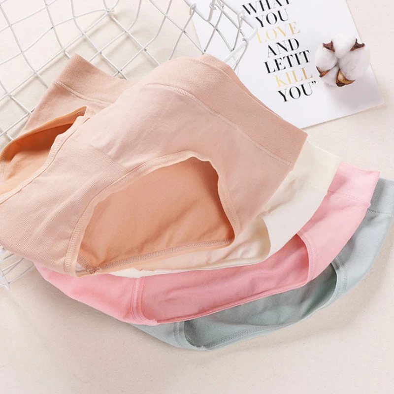 Новое цельное нижнее белье с низкой талией для беременных бесшовные трусики для беременных