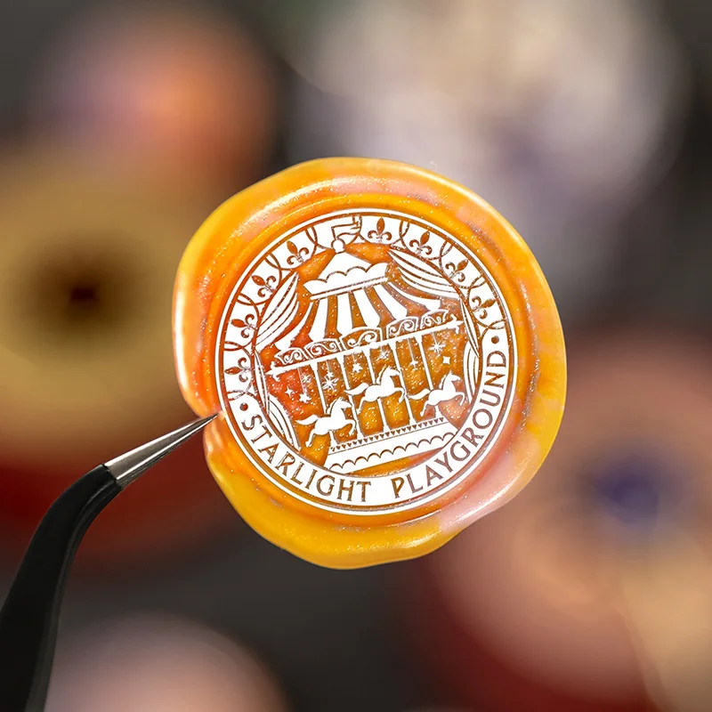 Wax Seal Stamp Mixing Rod Sealing Wax Stamp Tool Accessories Tweezers Notes Mixing Rod Wax Burning Mixing Spoon