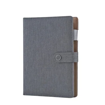 High Quality A5 Refillable Spiral Leather Journal, 6 Ring binder Notebook Business planner and Personal Organizer