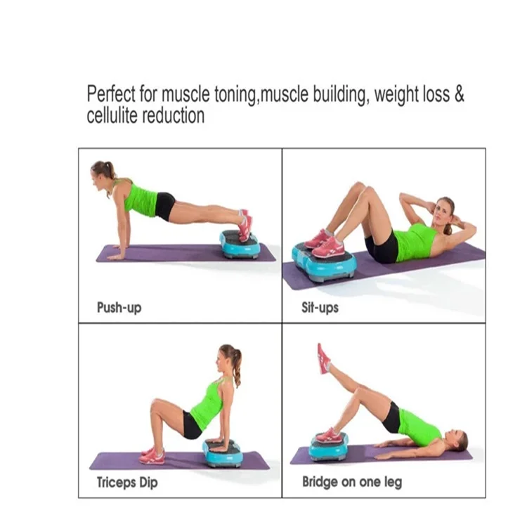 Сменные массажные запчасти Crazy Fit вертикальная вибрационная пластина для домашнего использования тренажер тела