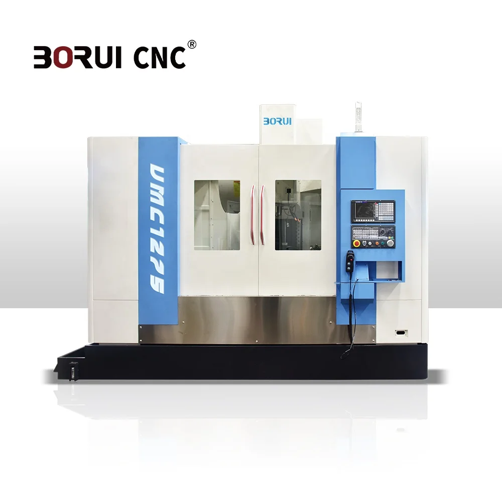 Borui 4 оси cnc вертикальный обрабатывающий центр VMC1275 обрабатывающий центр cnc фрезерный станок