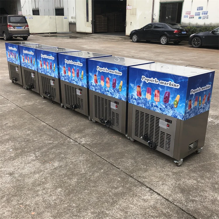 Mold Daily 3000 Pcs Ice Pop Stick Ice Cream Bar Lolly Pallet Popsicle Making Machine