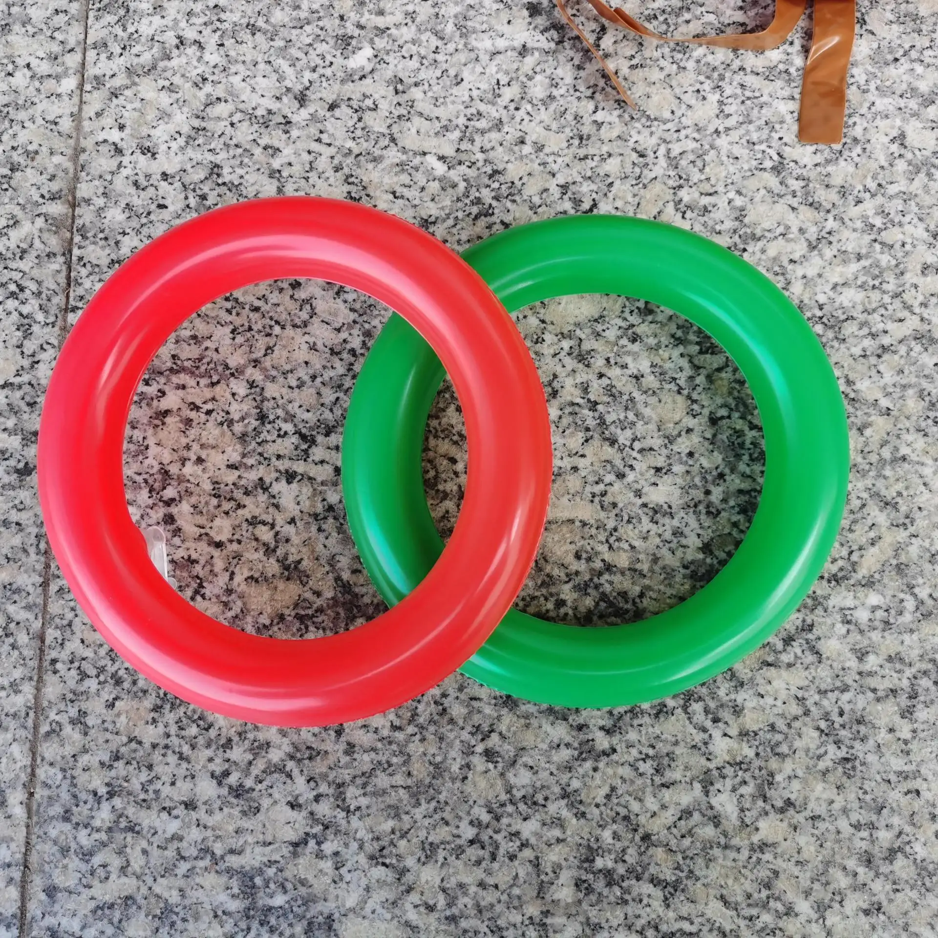 Customized PVC Inflatable Antler Toss Ring OEM ODM Christmas Antler Play Hat Throwing Game