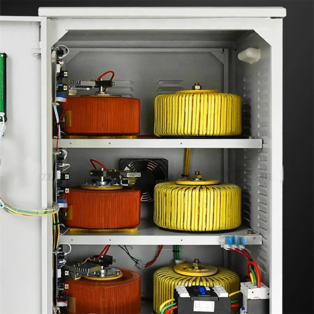 Поставка от производителя-25KVA автоматический выход 110v и 220v стабилизатор напряжения 3 фазный мотор