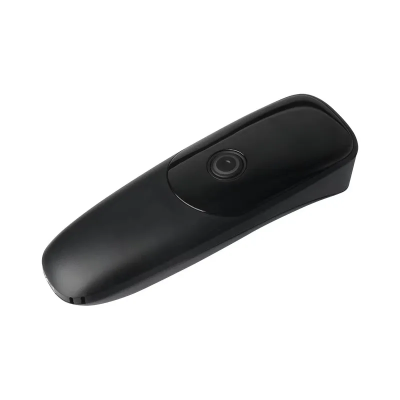 2D Portable Mini BT Barcode Readers Wireless QR Code Scanner Reader with Battery Memory