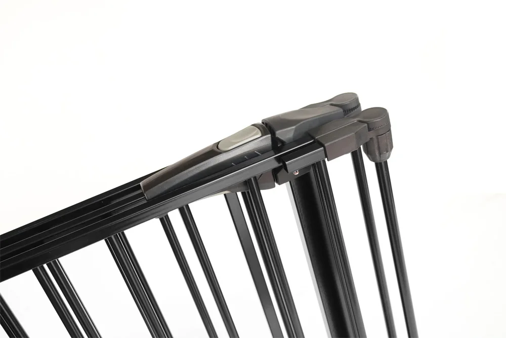 
Easy close long large baby fire metal safety gate 