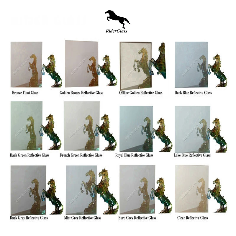 Anti-Reflective Coating Dark Blue Reflective Glass Philippines