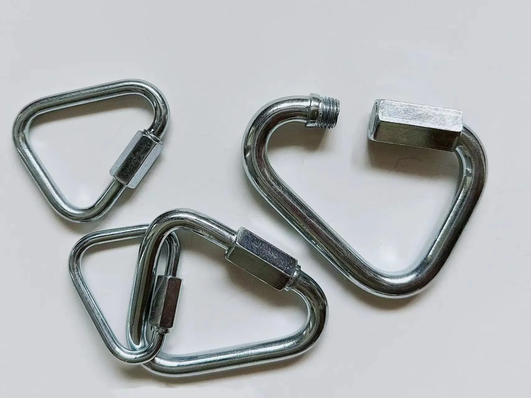 Factory Direct Sales  Hardware Buckle 304 316 Spring Hook Stainless Steel Mountaineering Buckle Hook Hanging Buckle
