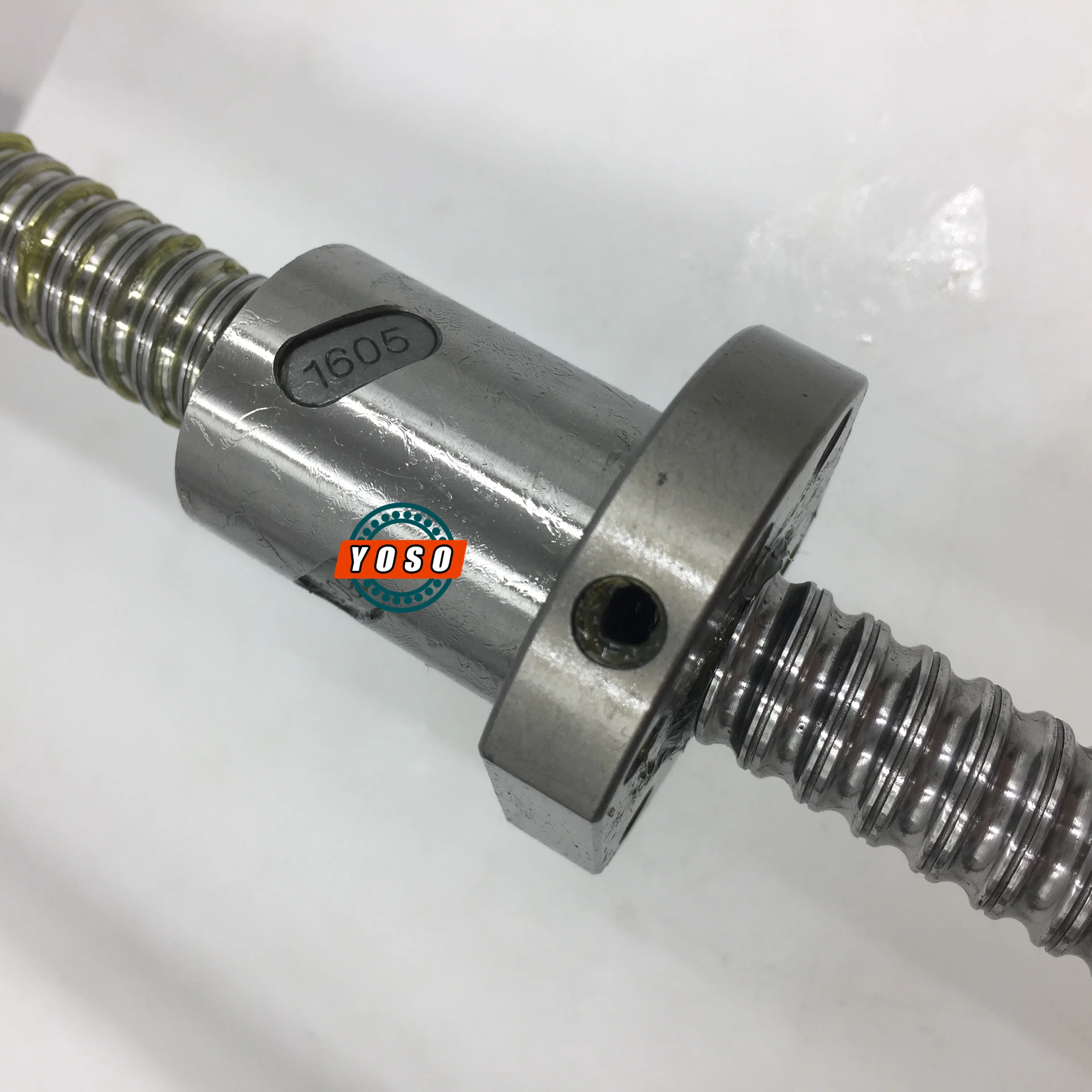 C5 precision 8mm 10mm 16mm ballscrew 0802 ball screw lead screw 600mm ball screw 1605
