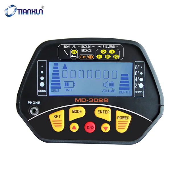
 MD-3028 с ЖК-экран высокого качества золотой детектор металла  