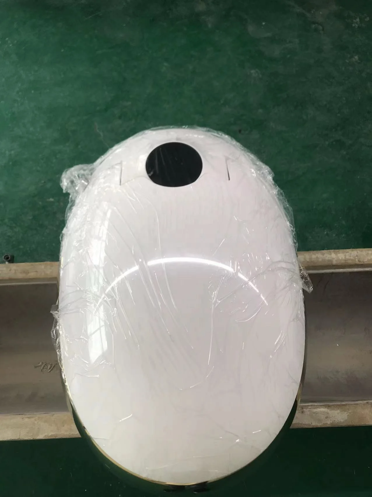 Gold color luxury new arrival egg shape wc sanitary ware intelligent toilet bowl bathroom one piece automatic smart toilet