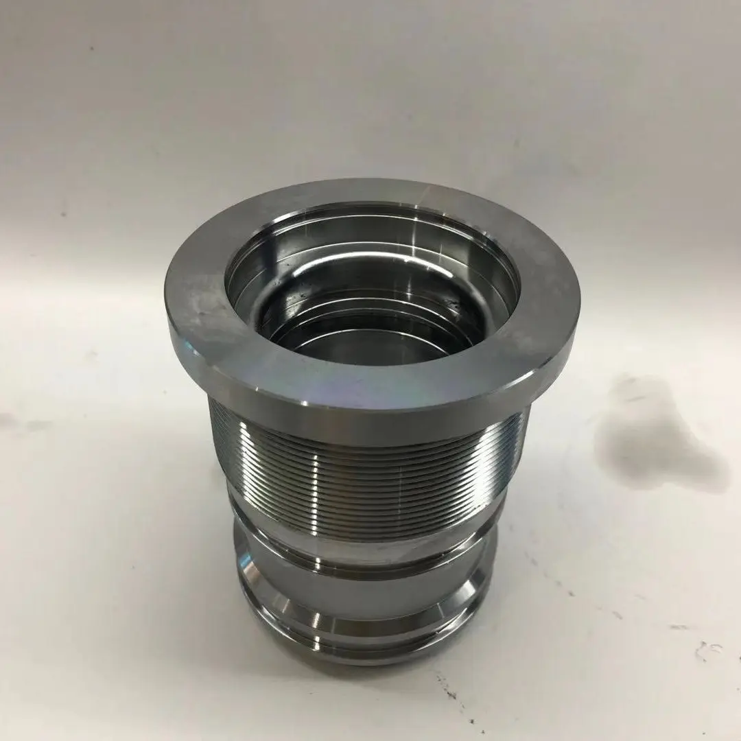 Hydraulic cylinder parts guide sleeves & gland as requirements drawing