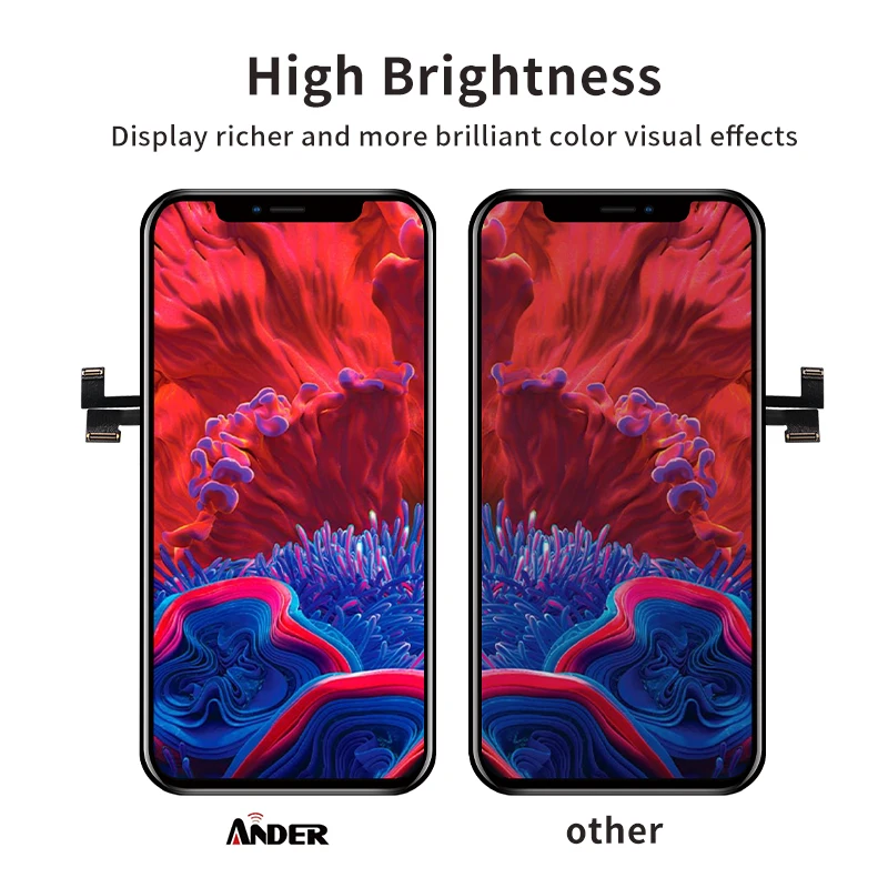 Запасные части для мобильного телефона ЖК-экран iPhone 6 6S Plus 7 7S 8 X Xs Max Xr Mini 11 12 Pro