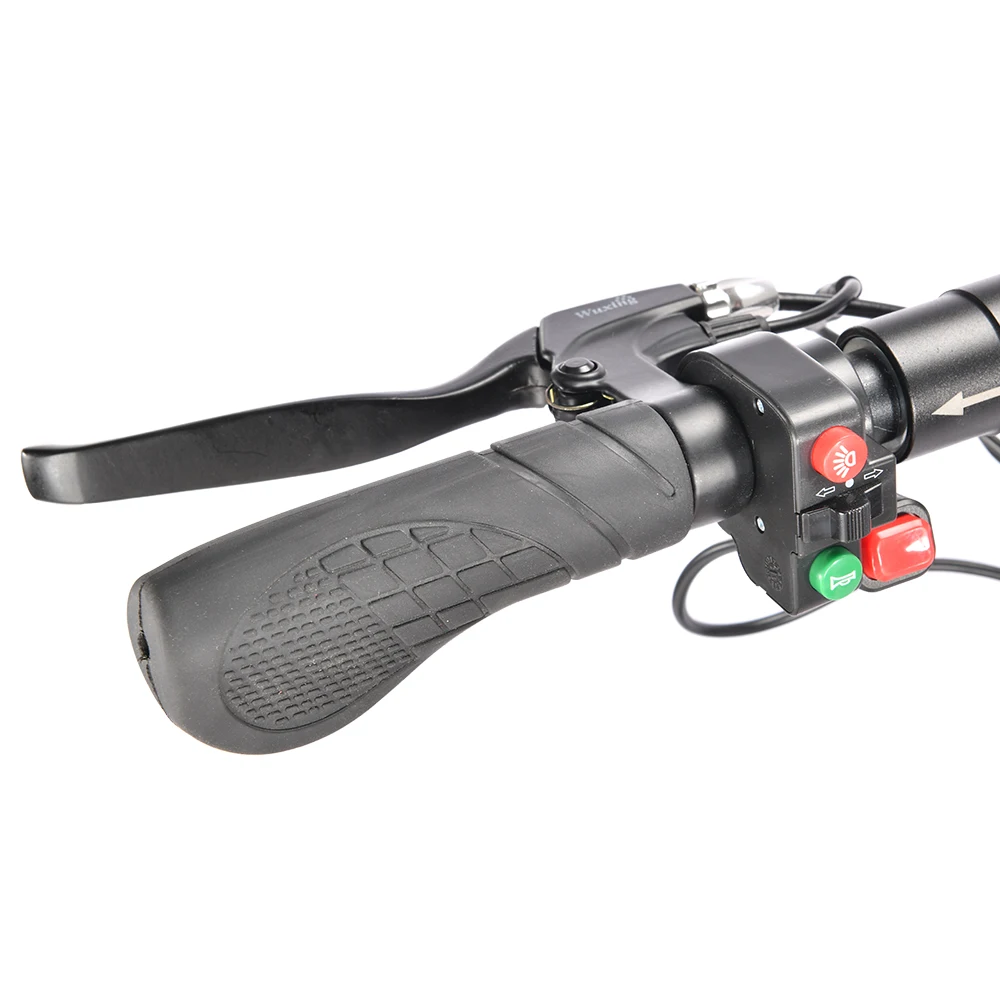 Electric Scooter With Seat 800W 3 Speed E-scooter 10 Inch Fat Tire Double Shock Absorption Off-road Foldable Scooter Bike