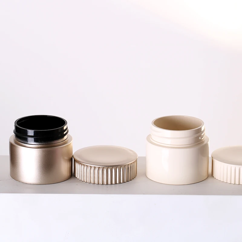 15g frosted round nail gel polish wholesale air freshener opaque plastic cosmetic jar