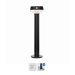 [2 Units Packed] Waterproof Solar Stake Light Outdoor Decorative Solar LED Bollard Pathway Light for Landscaping Lawn