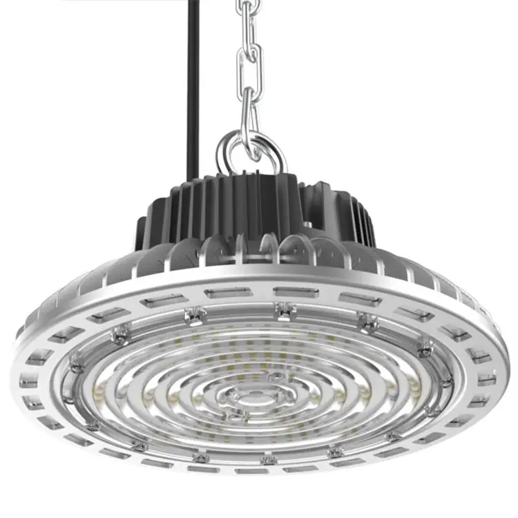 LED High Bay Light UFO LED High Bay Fixtures 100W 150W 200W High Bay LED Light with Reflected