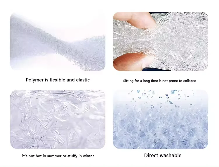 Skylee air weave Elasticity 3D Pe Pp Eva POE Air Poly Fiber 3 Folding Mattress