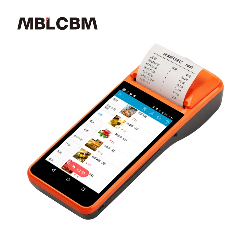 Кассовый аппарат с сенсорным экраном 4g pos-терминал