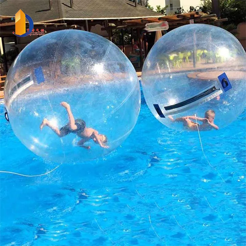 YUQI 1.5M Water Walking Ball Roll Ball PVC Zorb Ball Tizip Zipper With Air Blower