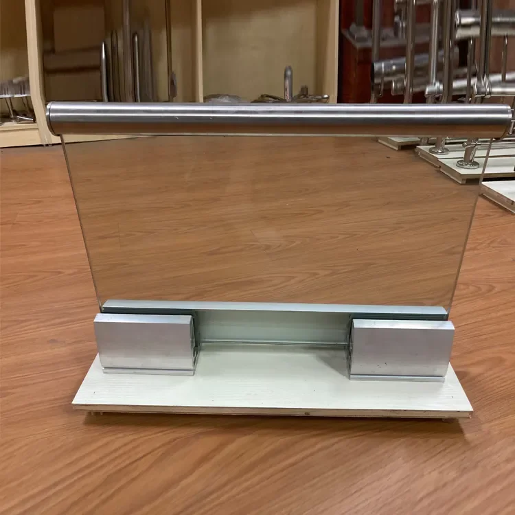 Aluminum U Profile Glass Railing U Channel Base for Frameless Glass Balcony Balustrade