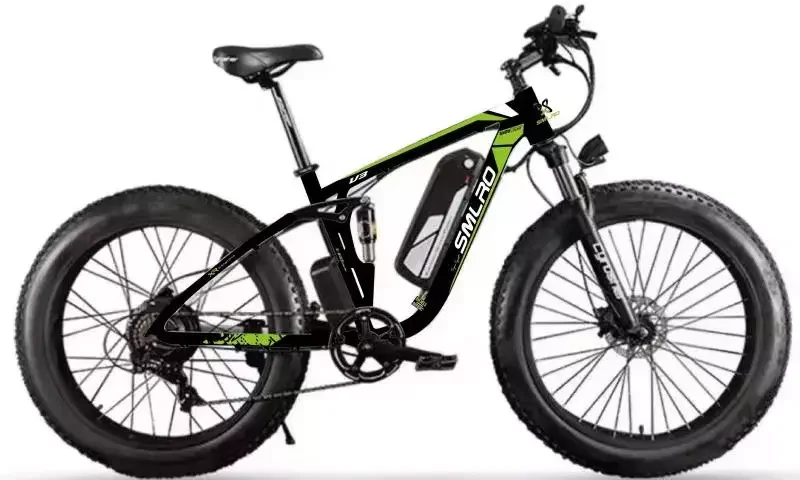 Popular Model Electric Mountain Bike 8V 500W 1000W 7 Speed Ebike Fort Suspension Electric Bicycle