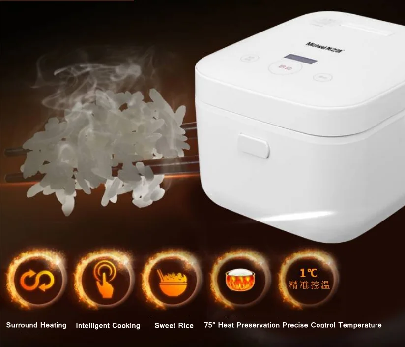 Best professional manufacturers home cooking appliance 3l electric rice cooker intelligent big multi rice cookers