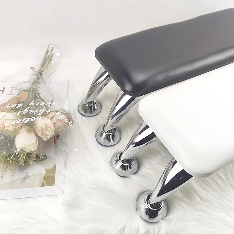 Wholesale Custom Logo Soft Pillow PU Leather Salon Nails Supplies Arm Manicure Cushion Nail Arm Rest Hand Pillow For Nail Art