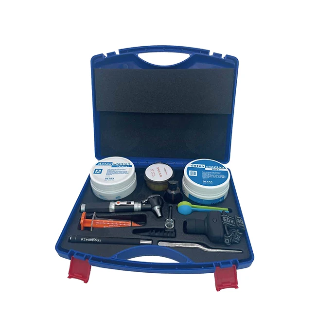 Processional Portable Hearing Aid Ear Impression Earmold Material Taking Kit